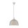 Lampe &agrave; suspendre exceptionnelle Talbot 2 blanc antique &Oslash;29,5cm