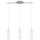 Lampe &agrave; suspendre Troy 3 Laqu&eacute;e blanc 3-Flmg