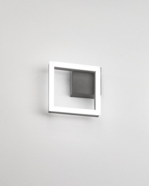 LED Deckenleuchte Aluminium 3000K Anthrazit B:17 cm