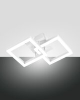 LED Deckenleuchte Aluminium 3000K Weiß L:28,5 cm