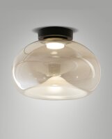 LED Deckenleuchte Cognac 2700/3000/4000K Glas B:33 cm