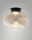LED Deckenleuchte Cognac 2700/3000/4000K Glas B:33 cm