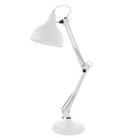 Extraordinaire lampe de table Borgillio Blanc