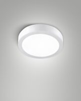 LED Deckenleuchte IP54 2700/3000/4000K Weiß Aluminium