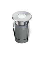 LED Einbauleuchte Edelstahl IP67 3000K L:5,5 cm