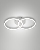 LED Wandleuchte dimmbar 3000K Wei&szlig; L:53 cm 3780 lm