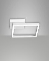 LED Deckenleuchte Aluminium 3000K Weiß dimmbar L:30 cm
