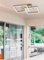 LED Deckenleuchte Aluminium 3000K Gold dimmbar B:45 cm