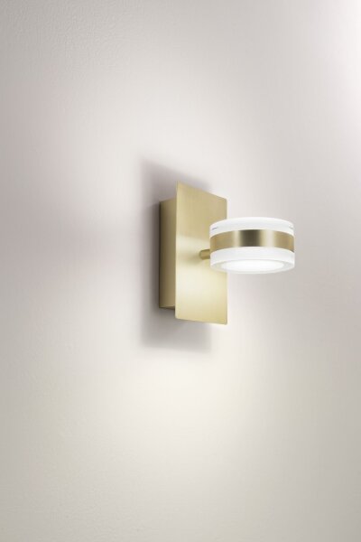 LED Wandleuchte Messing Up Down 3000K H:17 cm 1510 lm