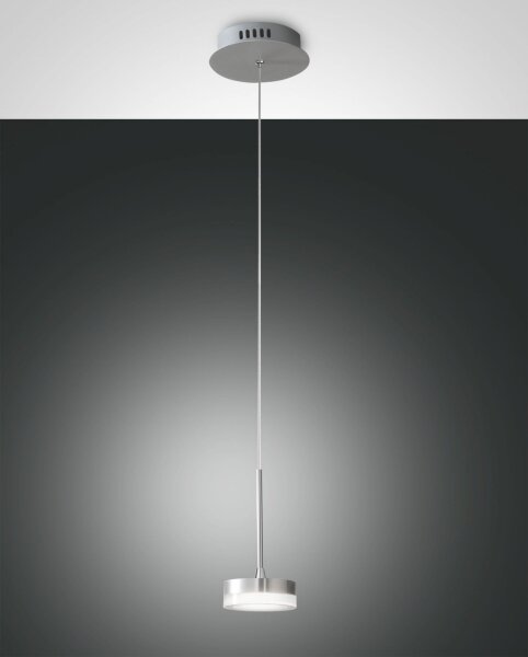 LED Hängelampe Aluminium 3000K dimmbar Ø10 cm rund