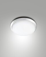 LED Deckenleuchte Aluminium IP54 3000K Wei&szlig; rund...