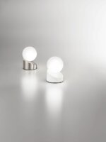 LED Tischleuchte Glas 3000K Weiß H:15 cm blendarm