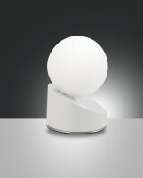 LED Tischleuchte Glas 3000K Weiß H:15 cm blendarm