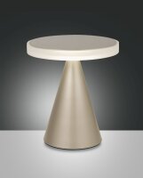 LED Tischleuchte Gold 3000K H:27 cm 1260 lm dekorativ