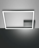 LED Deckenleuchte Aluminium 4000K Anthrazit L:45 cm