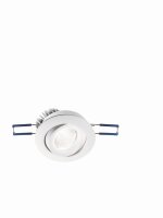 LED Einbauleuchte Aluminium IP40 3000K Weiß L:8,2 cm
