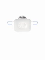 LED Einbauleuchte IP40 3000K Aluminium Weiß B:8,2 cm
