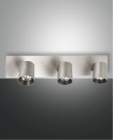 Deckenspot Aluminium GU10 L:48 cm schwenkbar dekorativ