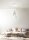Pendelleuchte Glas Metall E27 blendarm L:50 cm rund