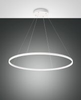 LED Pendelleuchte Wei&szlig; 3000K dimmbar &Oslash;100 cm...