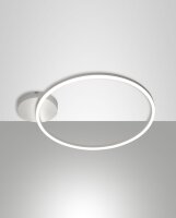 LED Deckenleuchte Weiß 3000K dimmbar L:69 cm dekorativ