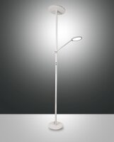 LED Stehleuchte Wei&szlig; 3000K flexibel 179,8 cm dekorativ