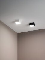LED Deckenleuchte Weiß 3000K B:9 cm 1040 lm dekorativ