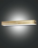 LED Wandleuchte Messing Metall 3000K T:7 cm indirekt
