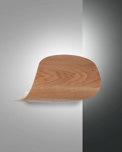 LED Wandleuchte Holz 3000K T:13 cm 1980 lm indirekt