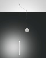 LED Hängelampe Weiß Metall 3000K 720 lm L:3,7 cm