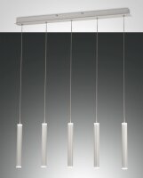 LED Pendelleuchte Metall Weiß 3000K L:90 cm 3600 lm