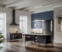 LED Pendelleuchte Holz Up Down 3000K Weiß L:110 cm