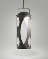 LED Akku Tischleuchte Anthrazit IP54 3000K H:43,4 cm