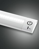 LED Leuchte Aluminium 3000K Weiß dimmbar B:100 cm