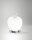 LED Tischleuchte Chrom 3000K Glas Metall H:17 cm