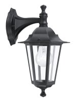 Applique murale dext&eacute;rieur LATERNA 4 en noir