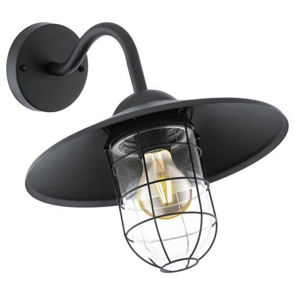 Applique dextérieur Melgoa Noir
