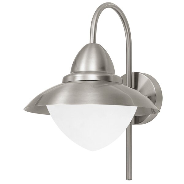 Applique dextérieur Sidney Blanc Ø27cm