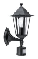 Applique murale dextérieur LATERNA 4 en noir