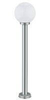 Lampe sur pied dextérieur NISIA en blanc 100cm