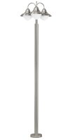 Lampadaire 3 flammes extérieur Sidney Blanc 3-Flmg