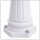 Lampadaire extérieur Navedo Blanc 3-Flmg