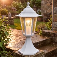 Luminaire de socle pour lextérieur LATERNA 5 en blanc