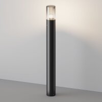 Pollerleuchte Aluminium Glas IP54 80 cm E27 blendarm