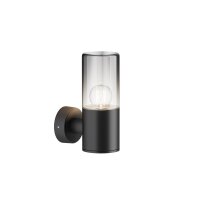 Wandlampe Aluminium Glas IP54 H:21 cm E27 blendarm