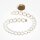 LED Hängelampe Metall Glas Gold Ø80 cm 3000 K Spirale