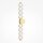 LED Wandlampe Glas Metall Gold H:76 cm 800 lm 3000 K