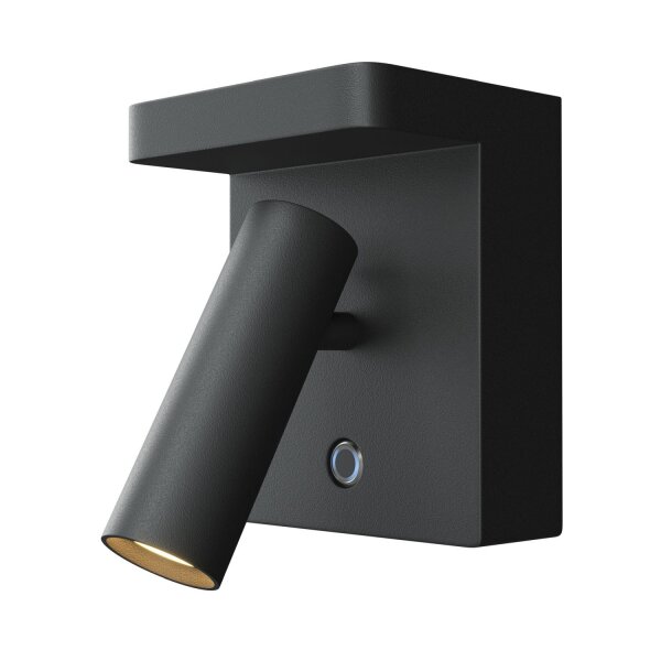 LED Wandspot dimmbar H:11 cm 2700 K induktives Laden
