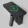 LED Wandspot dimmbar H:11 cm 2700 K induktives Laden