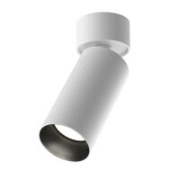 Flexibler Deckenstrahler Aluminium Wei&szlig; GU10 B:5,4 cm